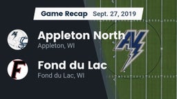 Recap: Appleton North  vs. Fond du Lac  2019