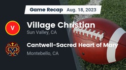 Recap: Village Christian  vs. Cantwell-Sacred Heart of Mary  2023