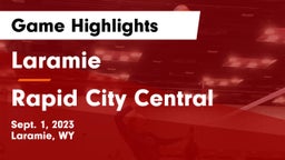 Laramie  vs Rapid City Central  Game Highlights - Sept. 1, 2023