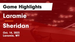 Laramie  vs Sheridan  Game Highlights - Oct. 14, 2023