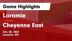 Laramie  vs Cheyenne East Game Highlights - Oct. 20, 2023