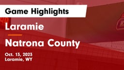 Laramie  vs Natrona County  Game Highlights - Oct. 13, 2023