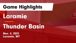 Laramie  vs Thunder Basin  Game Highlights - Nov. 4, 2023