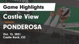 Castle View  vs PONDEROSA  Game Highlights - Oct. 13, 2021