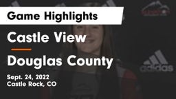 Castle View  vs Douglas County  Game Highlights - Sept. 24, 2022