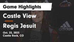 Castle View  vs Regis Jesuit  Game Highlights - Oct. 23, 2023