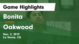 Bonita  vs Oakwood Game Highlights - Dec. 2, 2019