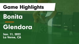 Bonita  vs Glendora Game Highlights - Jan. 11, 2022