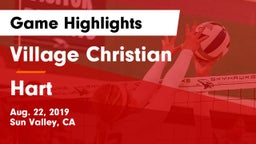 Village Christian  vs Hart  Game Highlights - Aug. 22, 2019