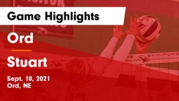 Ord  vs Stuart  Game Highlights - Sept. 18, 2021