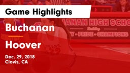 Buchanan  vs Hoover  Game Highlights - Dec. 29, 2018