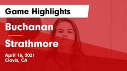 Buchanan  vs Strathmore Game Highlights - April 16, 2021