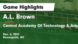 A.L. Brown  vs Central Academy Of Technology & Arts Game Highlights - Dec. 6, 2023