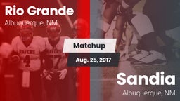 Matchup: Rio Grande High vs. Sandia 2017