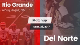 Matchup: Rio Grande High vs. Del Norte 2017