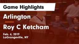 Arlington  vs Roy C Ketcham Game Highlights - Feb. 6, 2019