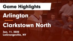 Arlington  vs Clarkstown North  Game Highlights - Jan. 11, 2020