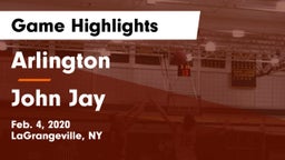 Arlington  vs John Jay  Game Highlights - Feb. 4, 2020
