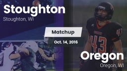 Matchup: Stoughton High vs. Oregon  2016