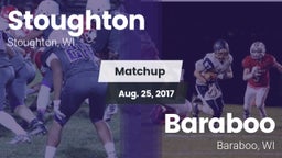 Matchup: Stoughton High vs. Baraboo  2017