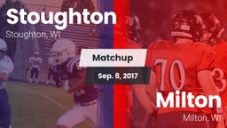 Matchup: Stoughton High vs. Milton  2017