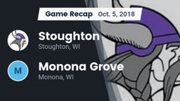 Recap: Stoughton  vs. Monona Grove  2018