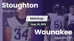 Matchup: Stoughton High vs. Waunakee  2019