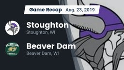Recap: Stoughton  vs. Beaver Dam  2019