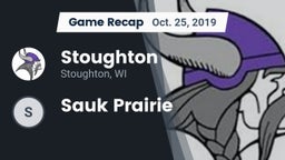 Recap: Stoughton  vs. Sauk Prairie 2019