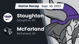 Recap: Stoughton  vs. McFarland  2023