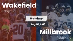 Matchup: Wakefield High vs. Millbrook  2019