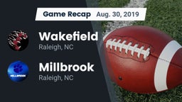 Recap: Wakefield  vs. Millbrook  2019