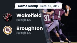 Recap: Wakefield  vs. Broughton  2019