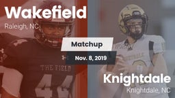 Matchup: Wakefield High vs. Knightdale  2019