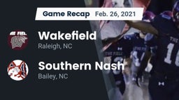 Recap: Wakefield  vs. Southern Nash  2021