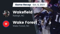 Recap: Wakefield  vs. Wake Forest  2021