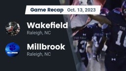 Recap: Wakefield  vs. Millbrook  2023