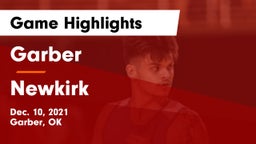 Garber  vs Newkirk  Game Highlights - Dec. 10, 2021