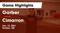 Garber  vs Cimarron  Game Highlights - Jan. 12, 2021