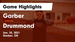 Garber  vs Drummond   Game Highlights - Jan. 23, 2021