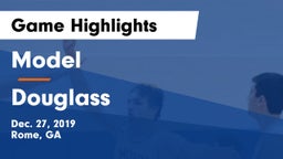 Model  vs Douglass  Game Highlights - Dec. 27, 2019