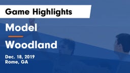 Model  vs Woodland  Game Highlights - Dec. 18, 2019