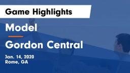 Model  vs Gordon Central   Game Highlights - Jan. 14, 2020