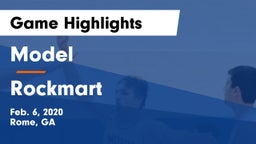 Model  vs Rockmart  Game Highlights - Feb. 6, 2020
