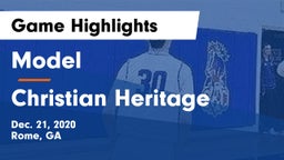 Model  vs Christian Heritage  Game Highlights - Dec. 21, 2020