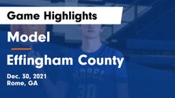 Model  vs Effingham County  Game Highlights - Dec. 30, 2021