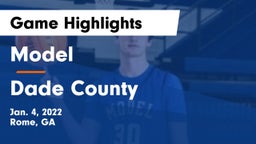 Model  vs Dade County  Game Highlights - Jan. 4, 2022