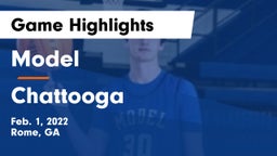 Model  vs Chattooga  Game Highlights - Feb. 1, 2022