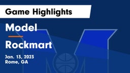Model  vs Rockmart  Game Highlights - Jan. 13, 2023