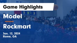 Model  vs Rockmart  Game Highlights - Jan. 12, 2024